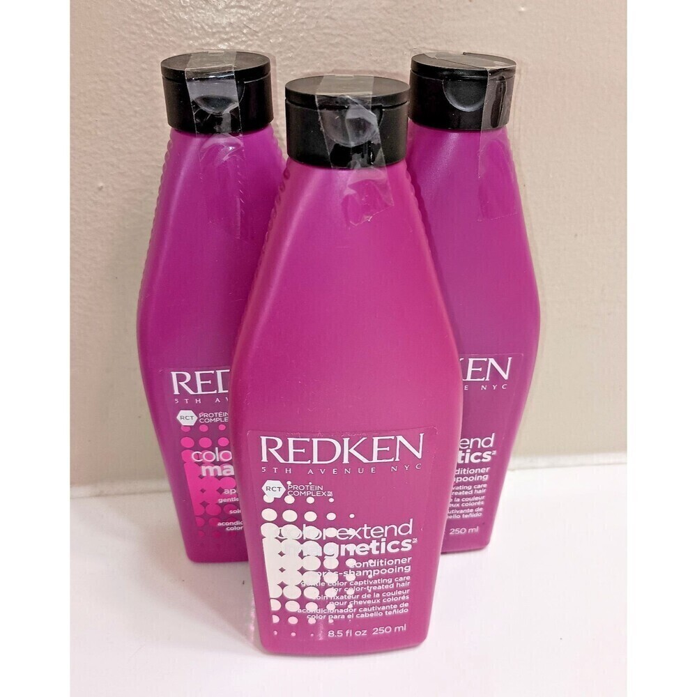 Redken Color Extend Conditioner Magnetics APRES-SHAMPOOING 8.5 oz 3 Pack New